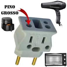 Bejamim Adaptador Tomada Micro-ondas Não Derrete Ultra Resistente Forno Eletrico