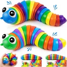 Super LargATA 3D Insect Toy Sensor Interessante De Insetos Descompressão Feliz Da Lagarta