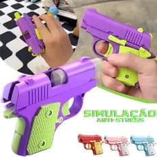 Brinquedo Anti Estresse 3D Formato Arminha pistolinha Mini