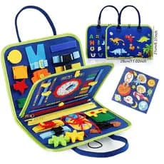 Maleta Sensorial Para Crianças Brinquedo De Aprendizagem Sensorial Anti Estresse Montessori