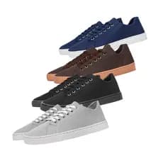 Kit 4 Pares Tênis Casual Masculino Estiloso Sapatênis Na Moda Barato
