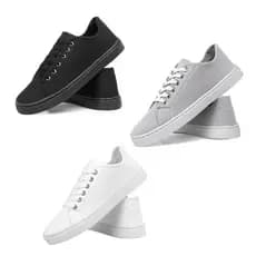 Kit 3 Tênis Casual Masculino Dia a Dia Barato
