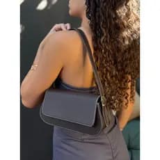 Bolsa Baguete Helena De Ombro Moda Tendência Art Life