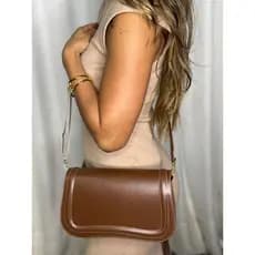 BOLSA ESTILOSA FEMININA ALÇA TRASVERSAL LINDA MODERNA