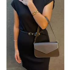 Bolsa Feminina Versatil Baguete Linda Tampa Envelope Art Life