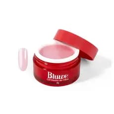 Bluwe Gel Banho de Fibra Natural Pink 30g – Alongamento Profissional com Fibras Secas Integradas
