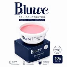 Gel Construtor Bluwe Refil 30g UV LED Econômico Profissional