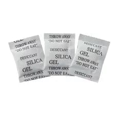 Sílica Gel Sache 100 Unidades 1g ORIGINAL Dessecante Anti Mofo Umidade Anti Embaçante Envio 24 Horas