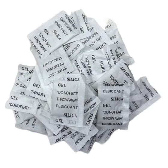 Silica Gel Sache 500 Unidades 1g ORIGINAL Dessecante Anti Mofo Umidade Anti Embaçante