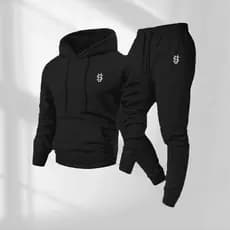 Novo estilo europeu americano Cross-Border outono inverno novo estilo moda masculina esportes moletom terno solto Casual