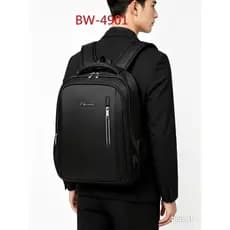 Mochila Alça Reforçada Masculina Impermeável Faculdade Alça Reforçada Envio 24hs  BiaoWang 4906