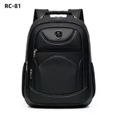 Mochila de couro genuíno para homens, mochilas reforçadas à prova d'água de grande capacidade para viagens e lazer RC-81