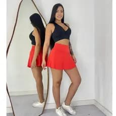 SHORT SAIA FITNESS ACADEMIA SUPLEX FEMININO