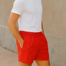 Short Bermuda Masculina Academia – Alta Elasticidade Tactel Lisa