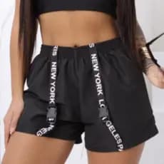 SHORTS FIBELA FEMENINO COMFORT BERMUDA TACTEL . Moda Casual Praia Academia Esporte
