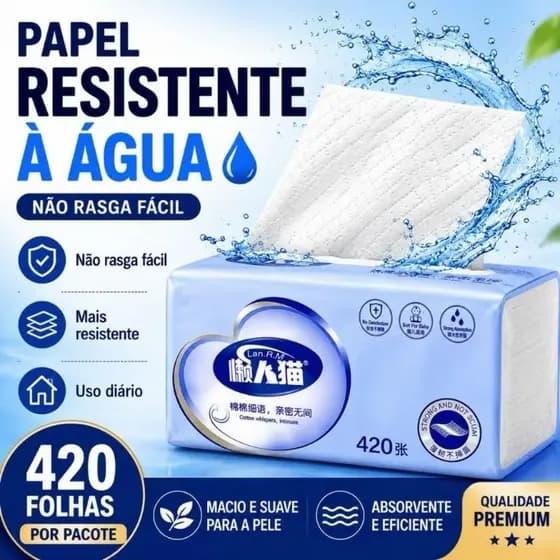 Lenços descartáveis