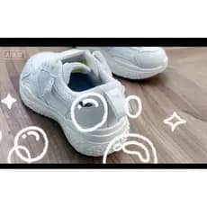 Tenis bb infantil branco18ao33