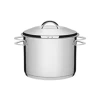 Caldeirão Tramontina Solar em Aço Inox Fundo Triplo com Tampa e Alças 28 cm 15,7 L