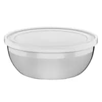 Pote Tramontina Freezinox Redondo em Aço Inox com Tampa Plástica 28 cm 5,8 L