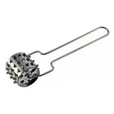 Amaciador De Carne Rolo Furador Manual Inox Cozinha