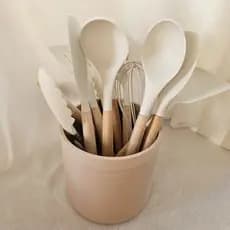 Organizador de bancada pote para utensilios de cozinha
