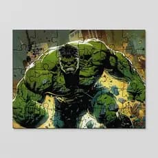 Quebra cabeça Hulk esmaga, vingadores, marvel | 24, 40 e 70pçs | Sublime Fantasia