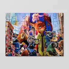 Quebra cabeça Zootopia o Filme | 24, 40 e 70pçs | MDF | Sublime Fantasia