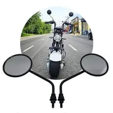 Retrovisor Scooter Elétrica Universal 8mm M8 Par X12 X11 X13 X15 CityCoco Wehawk Autopropelido