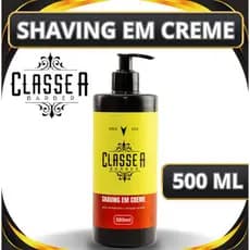 Shaving Em Creme De Barbear Classe A Barber Frasco 500 Ml