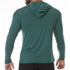 Camiseta Térmica Masculina  UV com Capuz Proteção UV 50+ Malha Fria