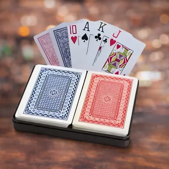 Baralho Tradicional Cartas 100% Plastificado Para Pife Poker Truco 21 Paciência Blackjack Cacheta Buraco