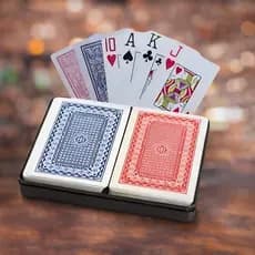 Baralho Tradicional Cartas 100% Plastificado Para Pife Poker Truco 21 Paciência Blackjack Cacheta Buraco