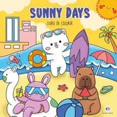 Sunny Days Livrinho Colorir 48 Paginas Adulto Infantil