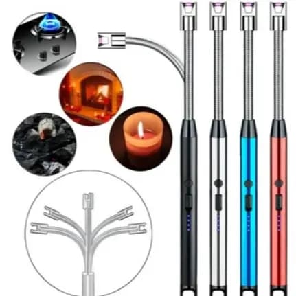 Acendedor de Plasma Ecológico para Fogão Velas Camping Usb Luxo