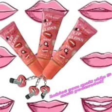 Kit Com 3 Lip Gloss Rimoco + Chaveirinho De Boca R1154