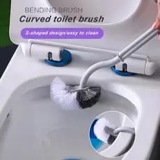 Soto Escova De Vaso Sanitário Em Forma De S, Ferramentas De Limpeza De Banheiro
