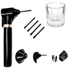 Kit Com 2- 1 Misturador Mix De Henna Tinta E Pigmentos + 1 Copo Dappen