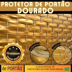Protetor de Portão Dourado/GOLD Premium (Oções de tamanhos e FIXADORES)