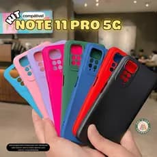 Kit Capa Capinha compatível com Redmi Note 11 PRO 5G + Película 3D Cerâmica Privacidade