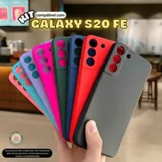 Kit Capa Capinha compatível com Galaxy S20 FE S20FE + Película 3D Cerâmica Privacidade