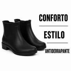 GALOCHA EMBORRACHADA TRABALHO CONFORTO ANTIDERRAPANTE CHUVA