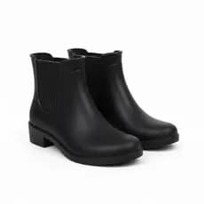 BOTA EMBORRACHADA ANTIDERRAPANTE TRABALHO CHUVA CONFORTO