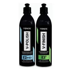 Kit Polimento Automotivo V-polish V-finish 500ml - Vonixx