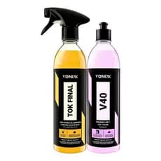 V40 Polidor Vonixx + Cera Carnaúba Vonixx Tok Final 500ml