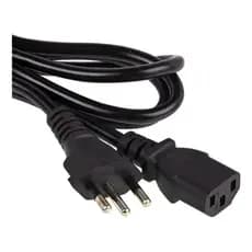 Cabo de Força Tripolar 1,5m para Monitor PC