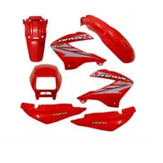 Kit Carenagem Nxr 150 Bros 2003 A 2008 Ks Es Esd C/ Adesivos