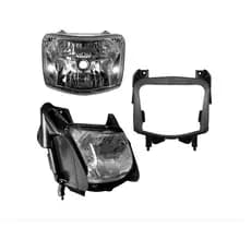 Suporte Do Farol + Bloco Óptico Nxr Bros 150 2009 Até 2012
