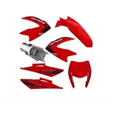 Kit Carenagem Completo Nxr Bros 150 2009/2012 + Adesivo