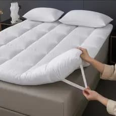 Pillow top cama casal box protetor de colchão toque aveludado 400 fios.