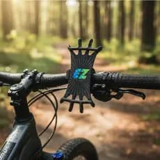 Suporte de telefone móvel de silicone de bicicleta de boa qualidade de 360 graus